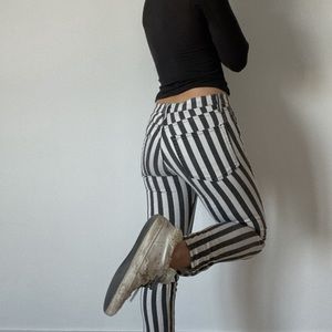 Nili lotan skinny striped jeans